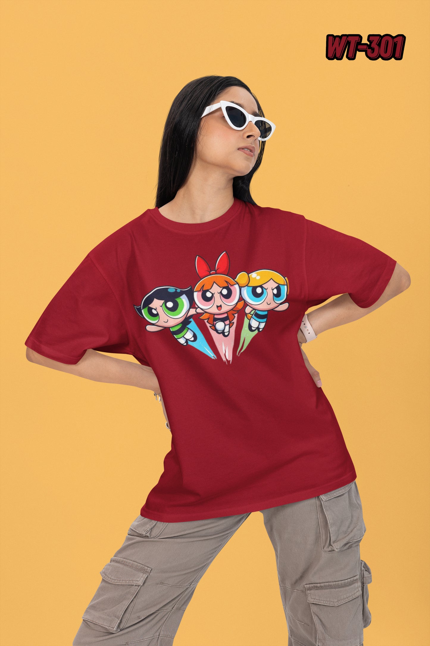 Drop Shoulder T-shirt For Women's Code-WT-301
