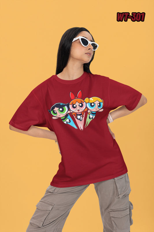 Drop Shoulder T-shirt For Women's Code-WT-301