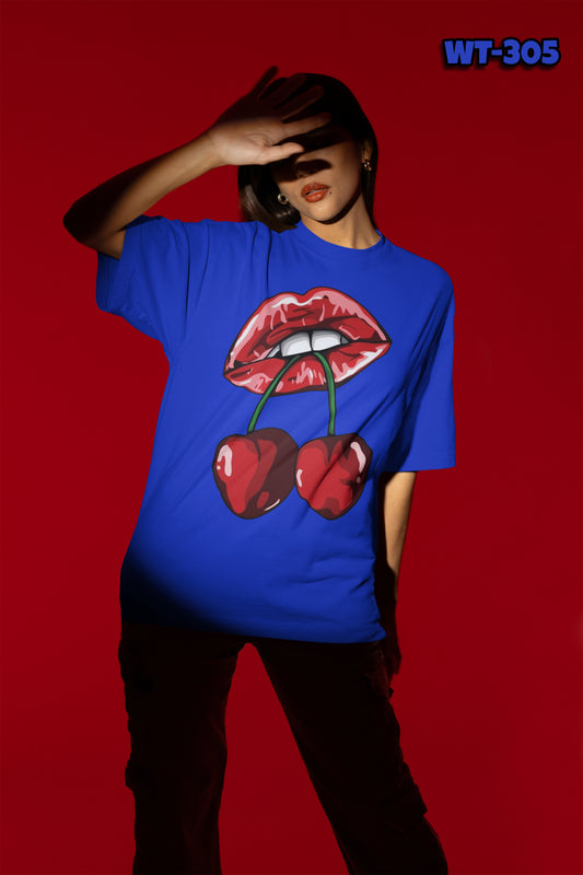 Drop Shoulder T-shirt For Women's Code-WT-305