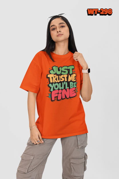 Drop Shoulder T-shirt For Women's Code-WT-301