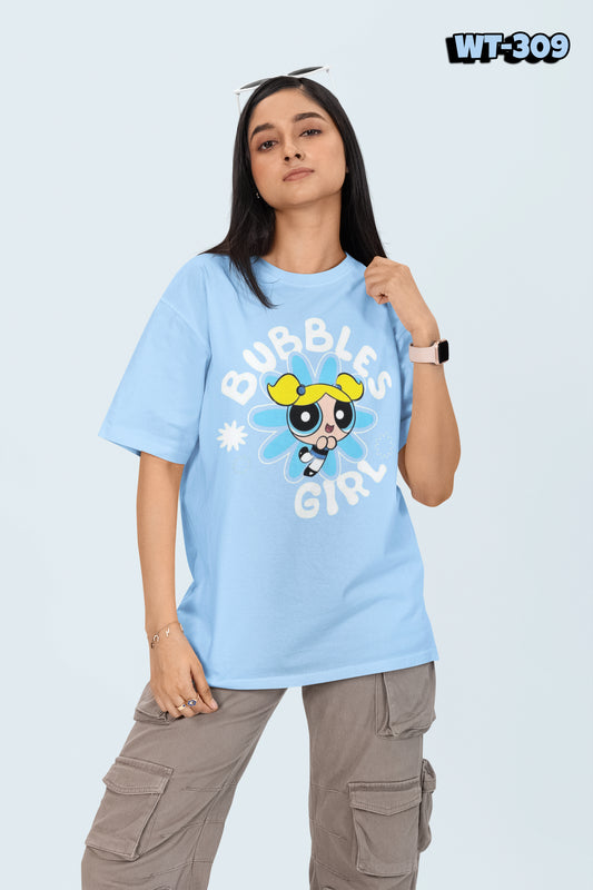 Drop Shoulder T-shirt For Women's Code-WT-309