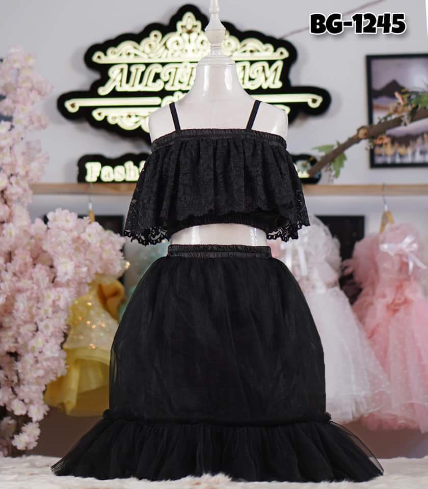 Baby girl Tops & Skirt Set-code-1244