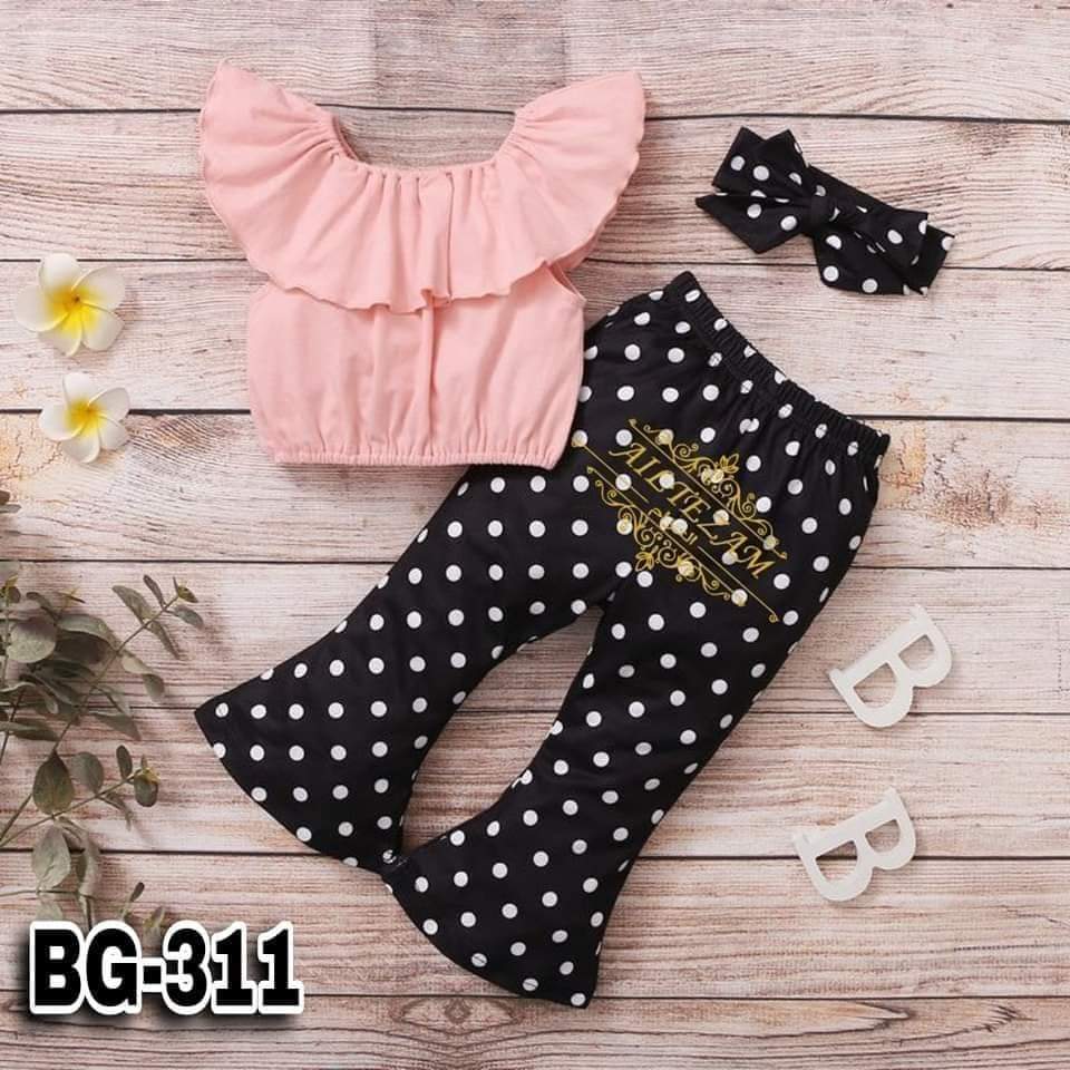 Baby girl Tops & Pant Set-code-311