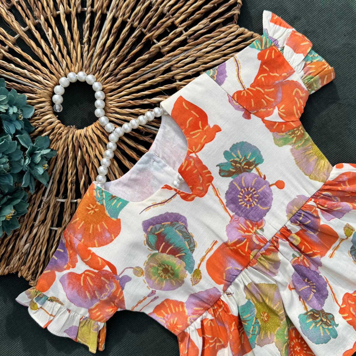 Garden Princess Summer Tops and Skirt Set-BG-1668