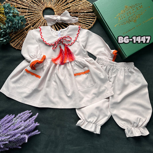 Baby girls full sleeve frock BG-1447