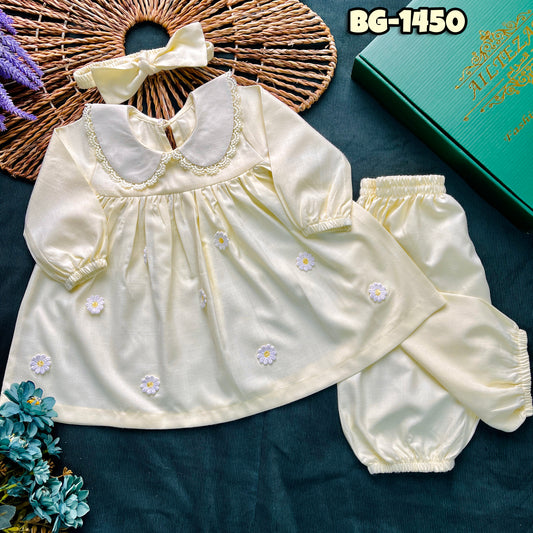 Baby girls full sleeve frock BG-1450