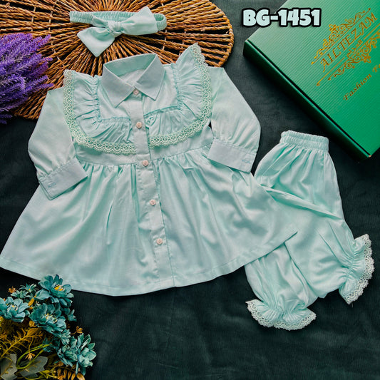 Baby girls full sleeve frock BG-1451