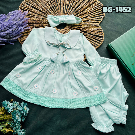 Baby girls full sleeve frock BG-1452