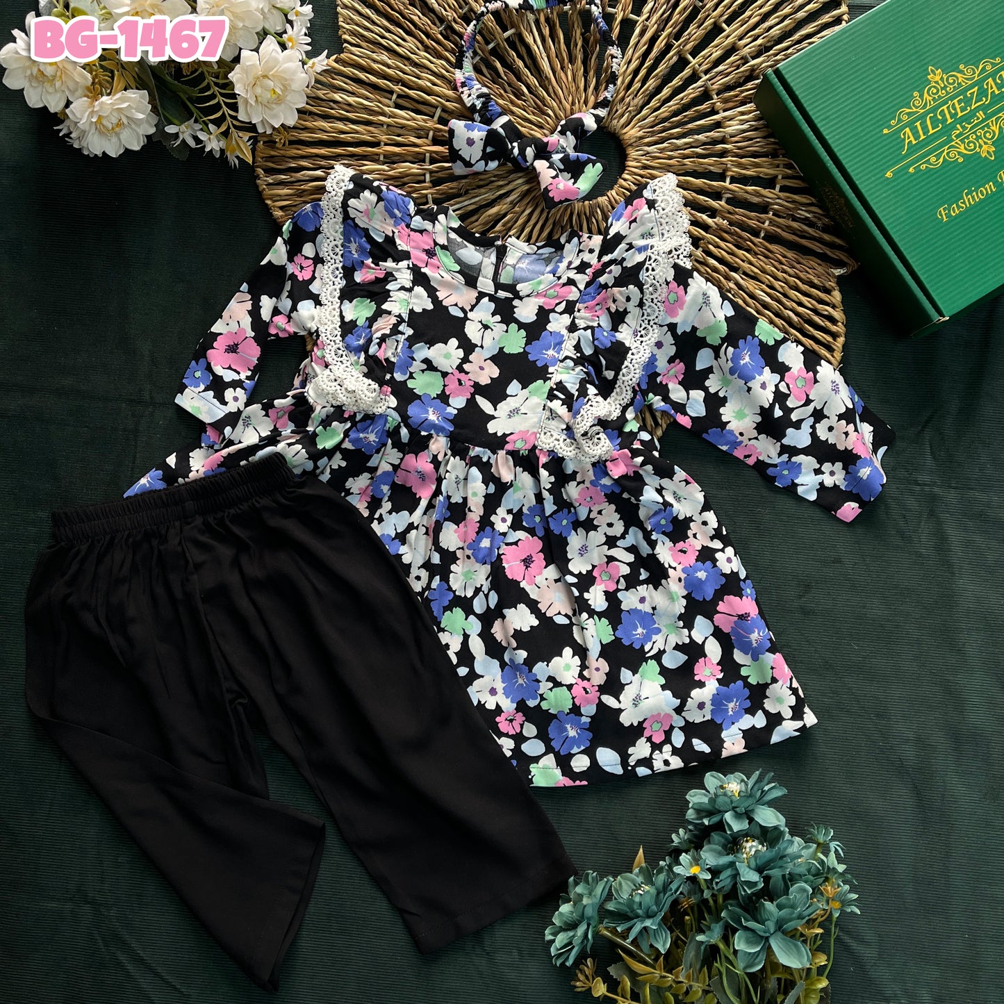 Baby girls full sleeve frock BG-1467