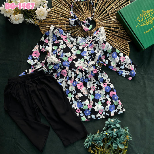 Baby girls full sleeve frock BG-1467