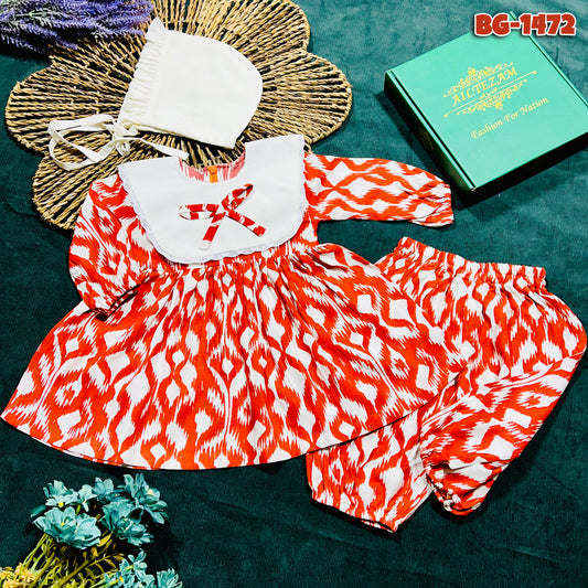 Baby girls full sleeve frock BG-1472