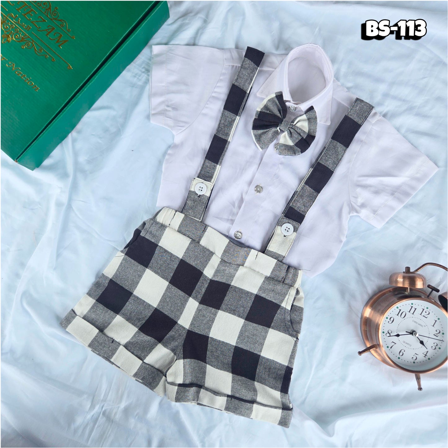 Boys Half Shirt & Pant Set-Code-BS-113
