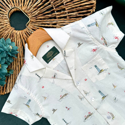 Lighthouse Sailor Summer Shirt & Pant Set BS-168