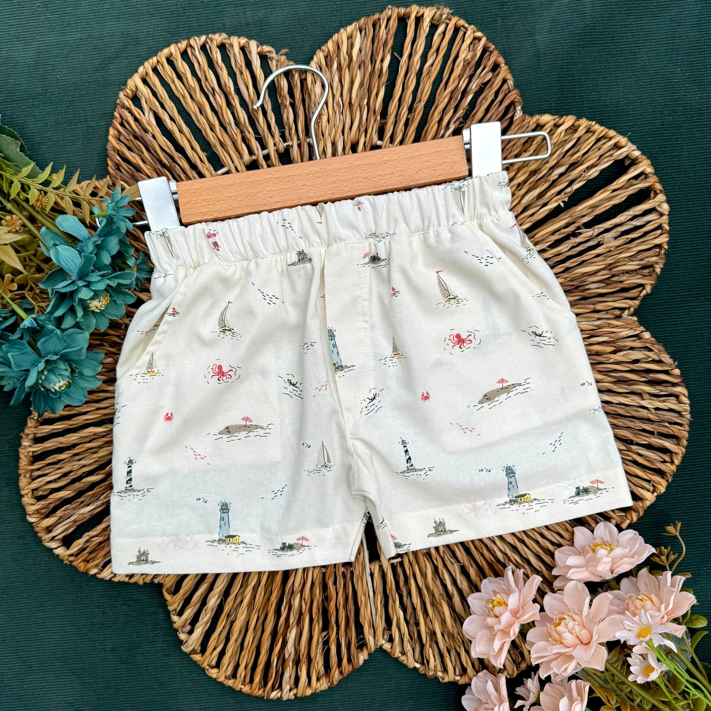 Lighthouse Sailor Summer Shirt & Pant Set BS-168