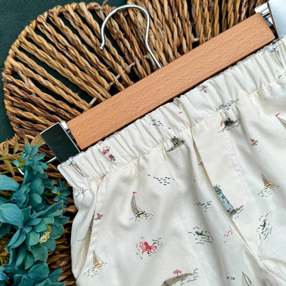 Lighthouse Sailor Summer Shirt & Pant Set BS-168