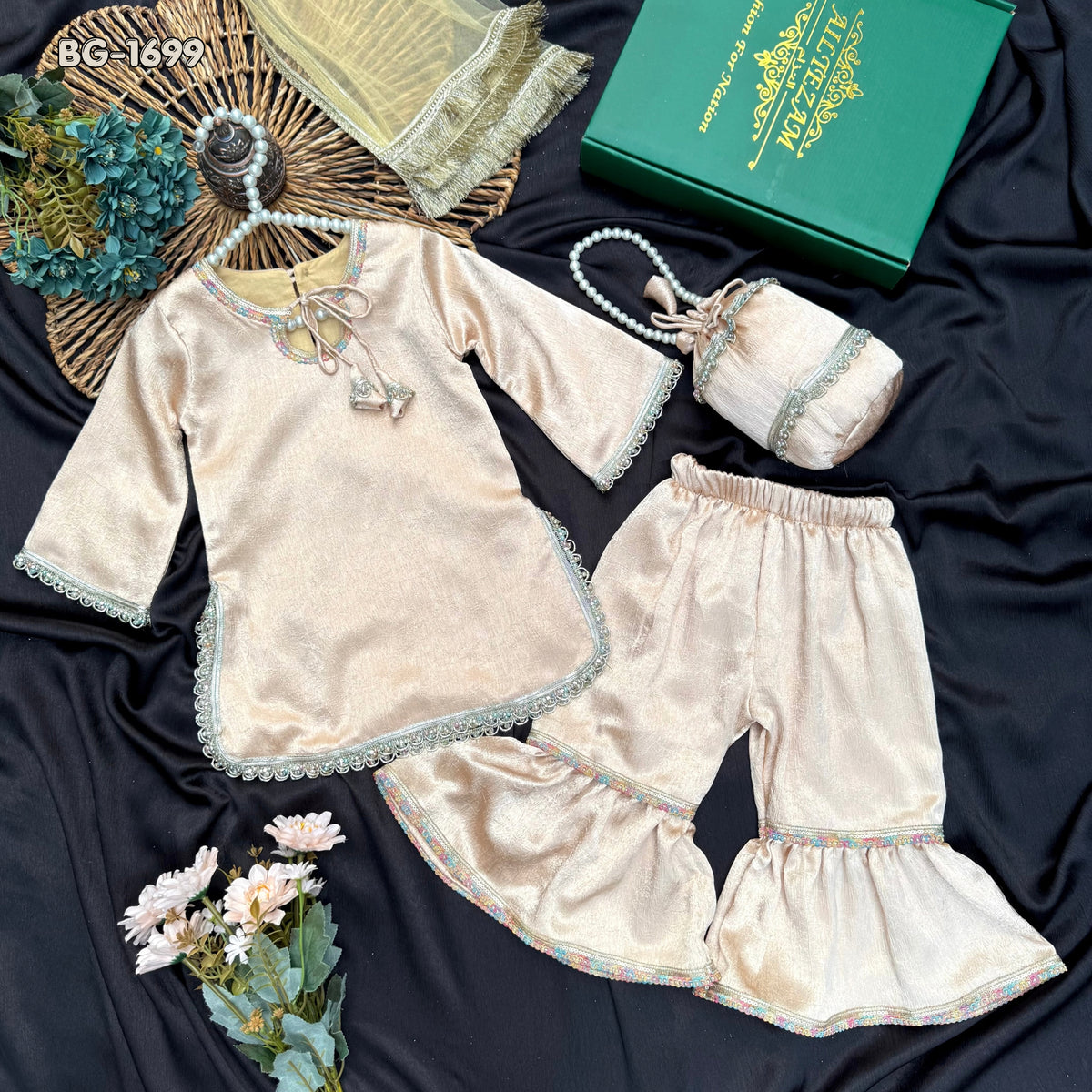 Little Sultana Sharara Set BG-1699