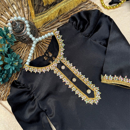 Midnight Empress Sharara Set BG-1696
