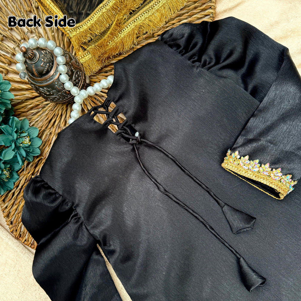 Midnight Empress Sharara Set BG-1696