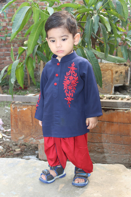 Kids Dhuti Panjabi Set-Code-01