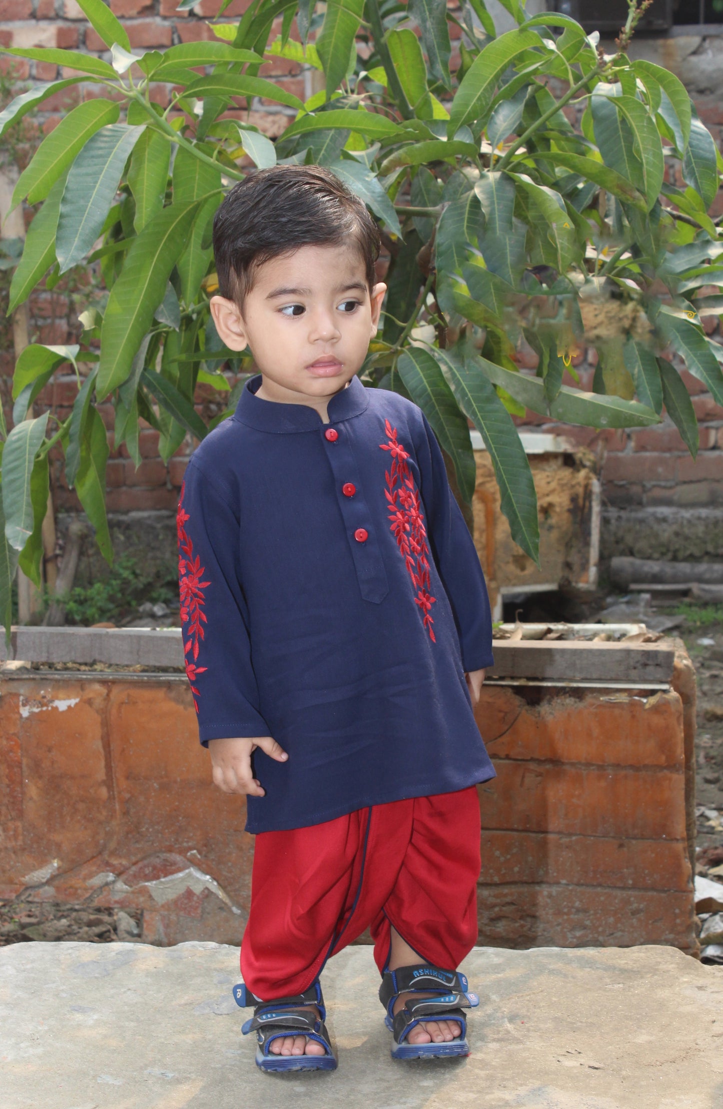 Kids Dhuti Panjabi Set-Code-01