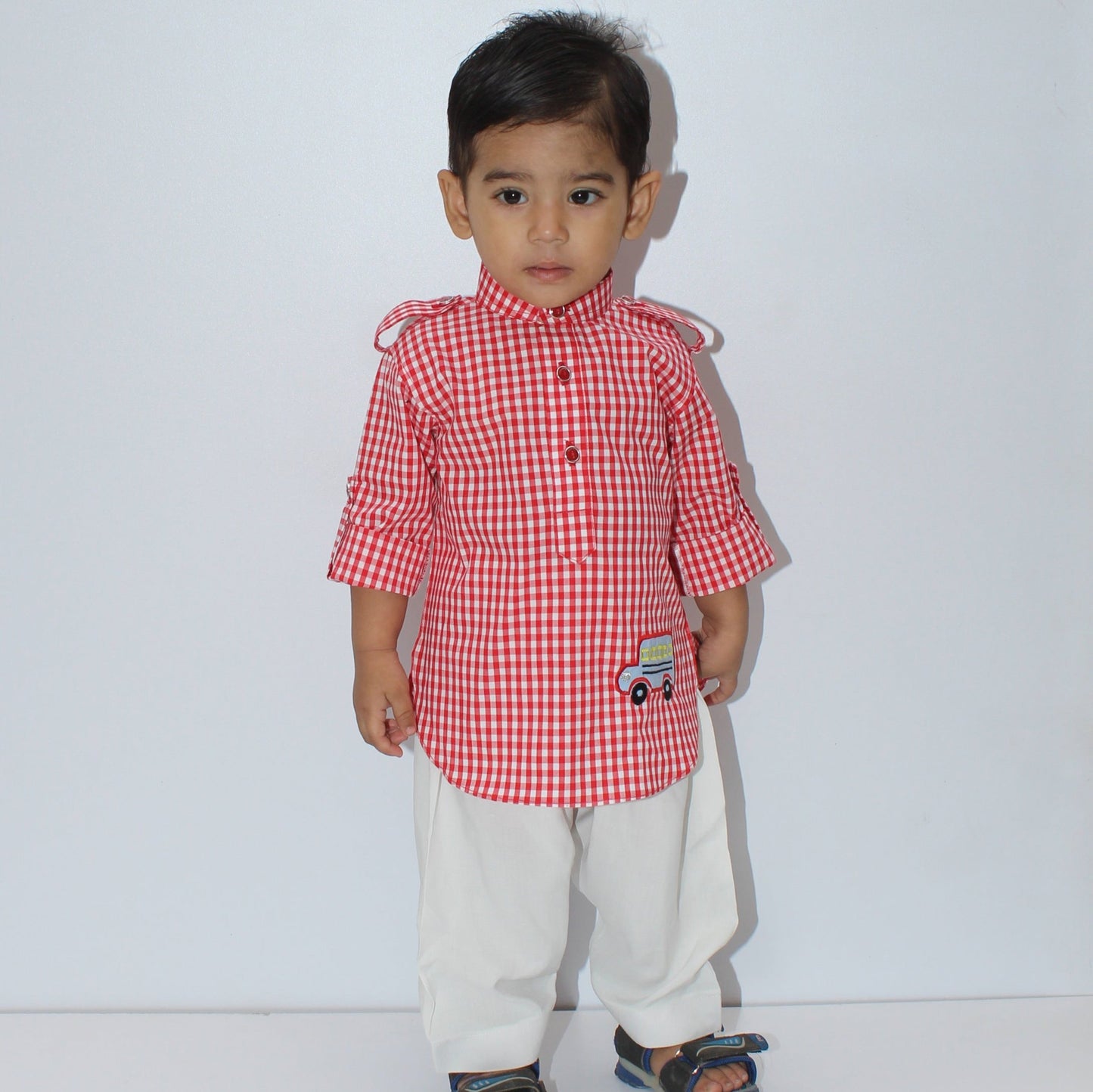 Kids Kabli Panjabi Set-Code-08