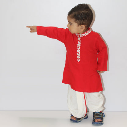 Kids Dhuti Panjabi Set-Code-05