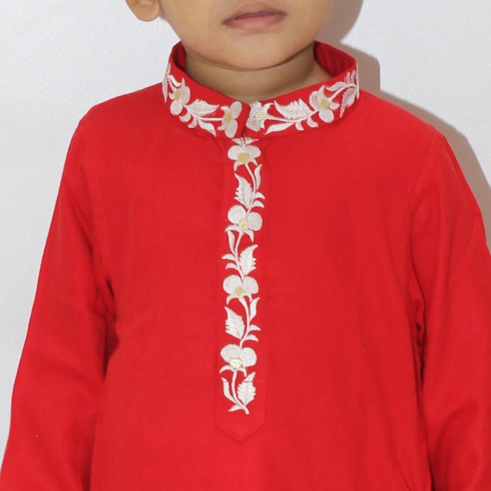 Kids Dhuti Panjabi Set-Code-05