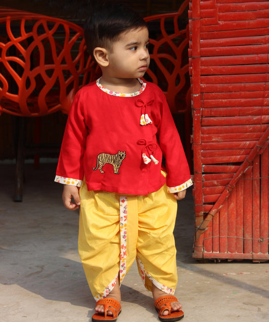 Kids Dhuti Panjabi Set-Code-03