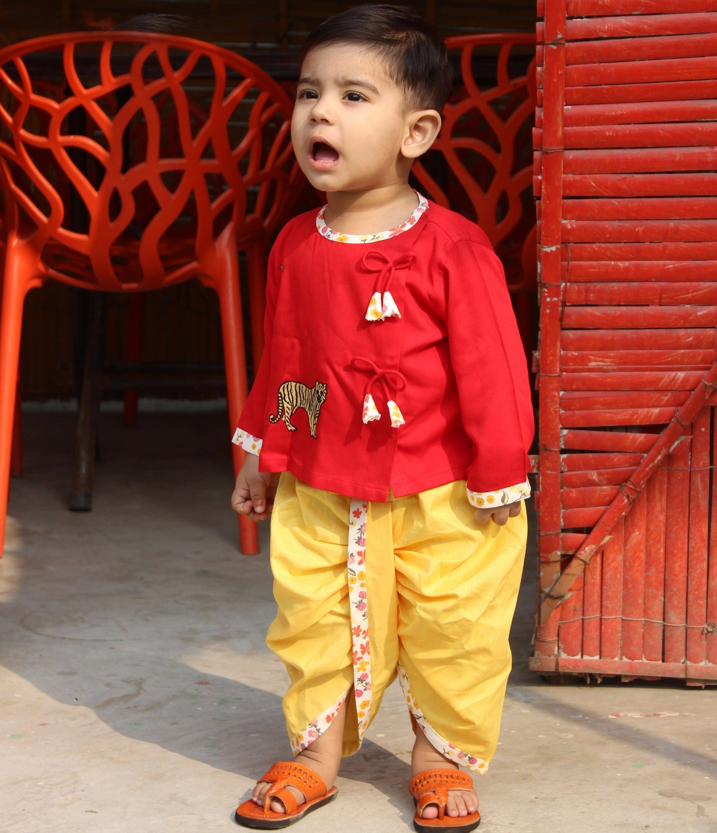 Kids Dhuti Panjabi Set-Code-03