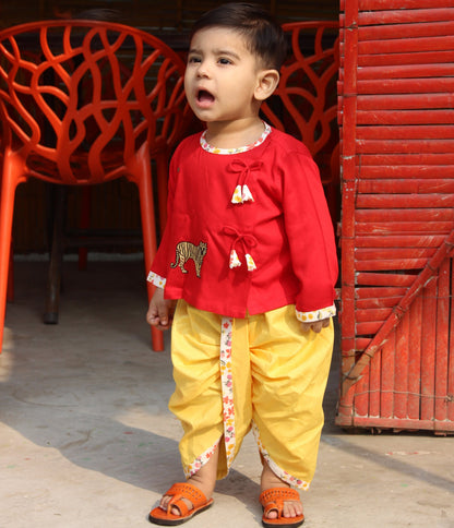 Kids Dhuti Panjabi Set-Code-03