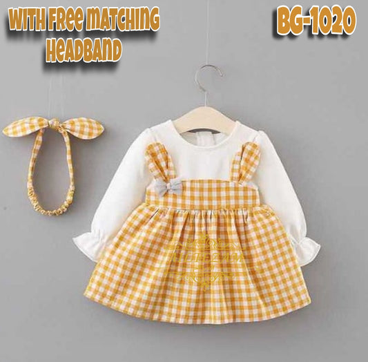 Baby girls winter frock-code-1020