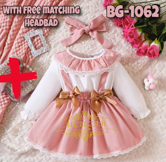 Baby girls winter frock-code-1062