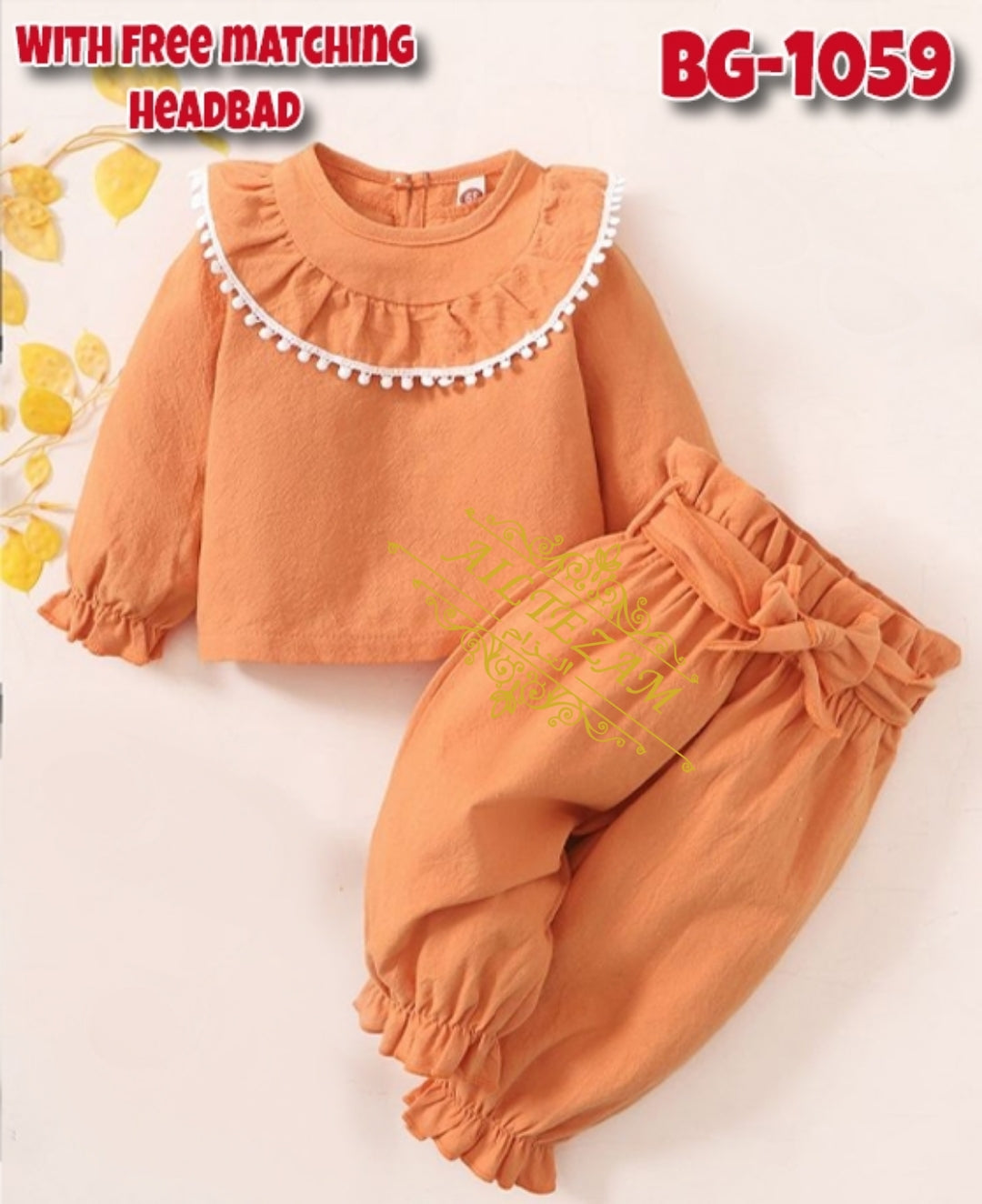 Baby girl Tops & Pant Set-code-1059