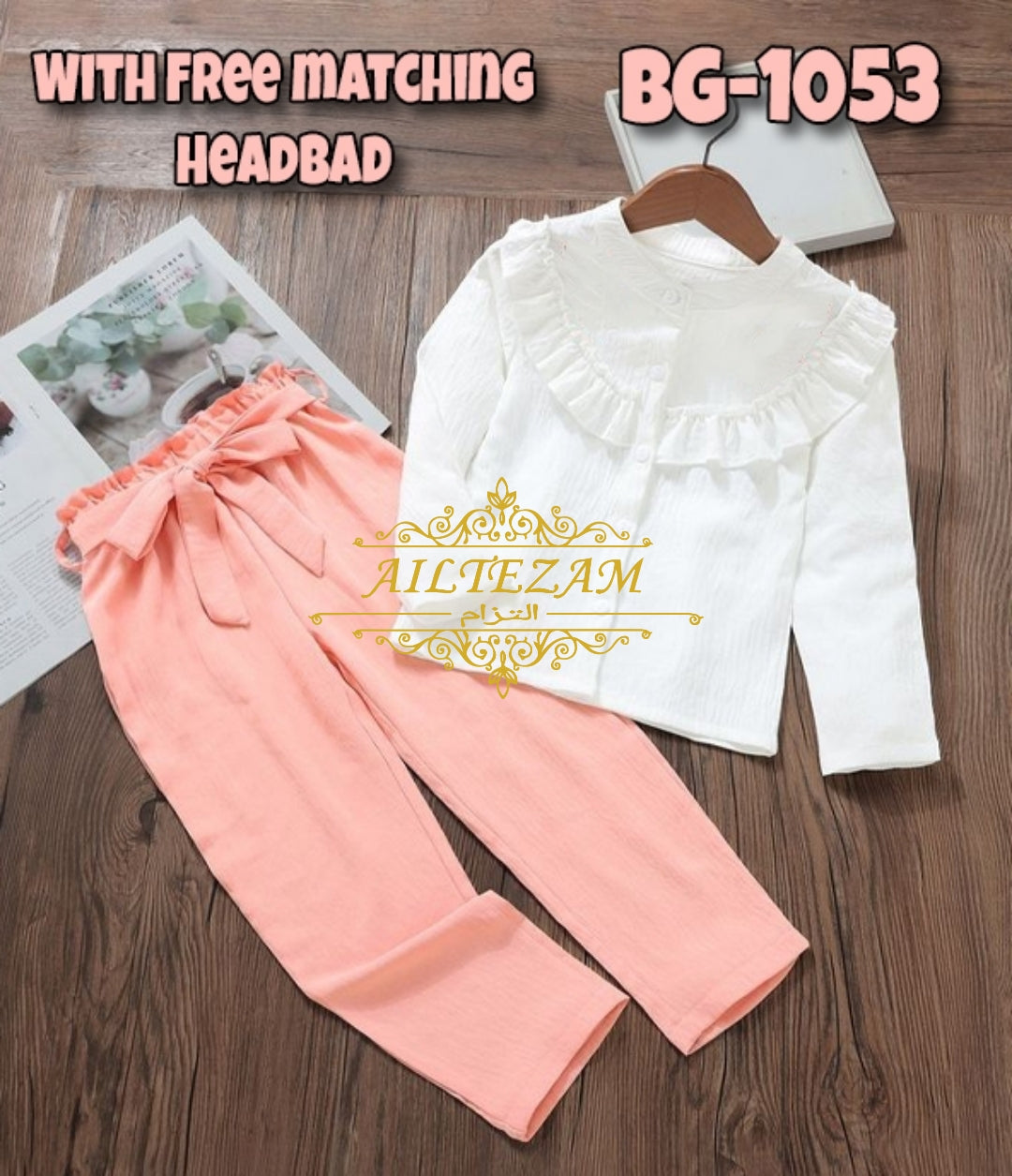 Baby girl Tops & Pant Set-code-1053