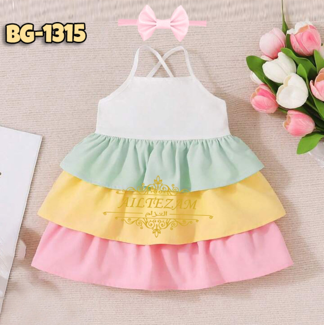 Baby girls summer frock-code-1315