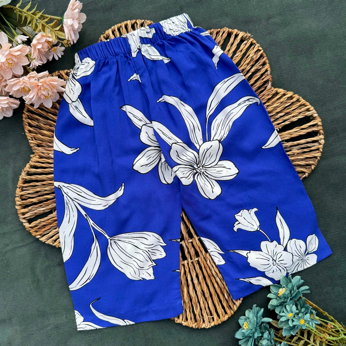 Sapphire Bloom Frill Co-ord Set-BG-1676