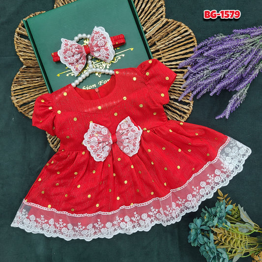 The Radiant Red Starlight Frock BG-1579