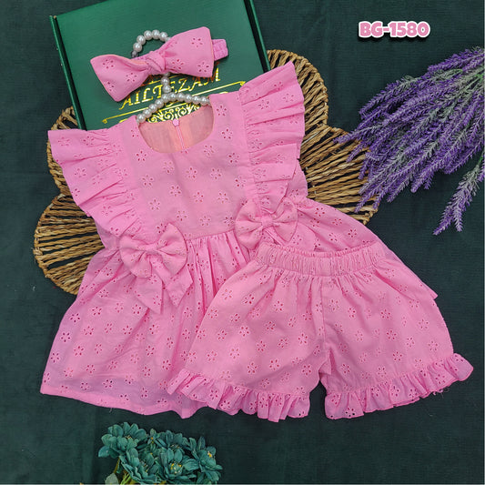 The Rosy Ruffle Garden Frock Code BG-1580