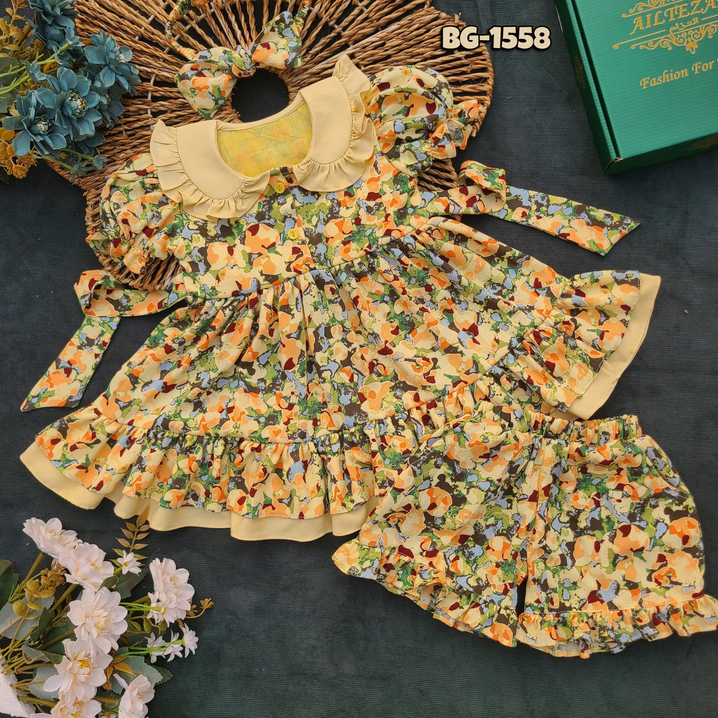 Honeybee Blossom Frock BG-1558