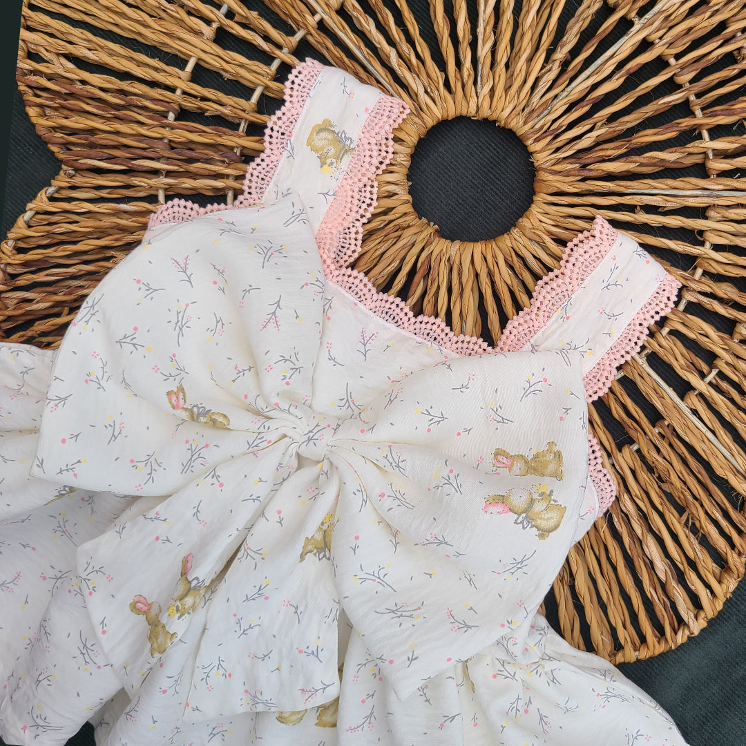 Teddy’s Tea Party Tops and Pants Set-BG-1599