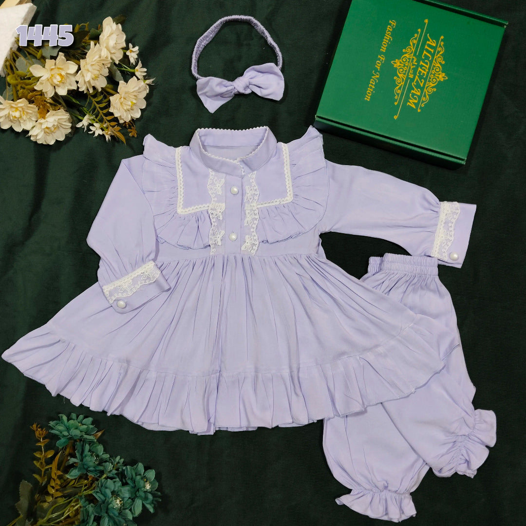 Baby girls full sleeve frock BG-1445