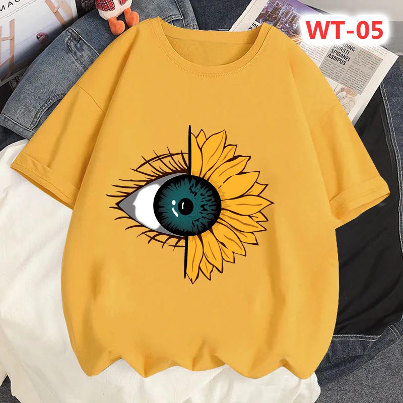 Drop Shoulder T-shirt For Women's Code-WT-06