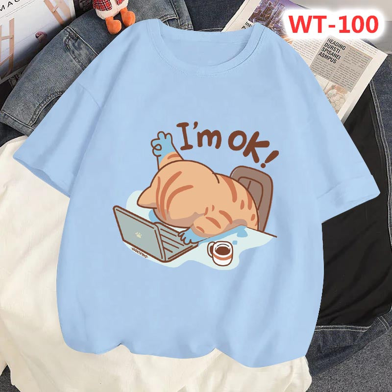 Drop Shoulder T-shirt For Women's Code-WT-97