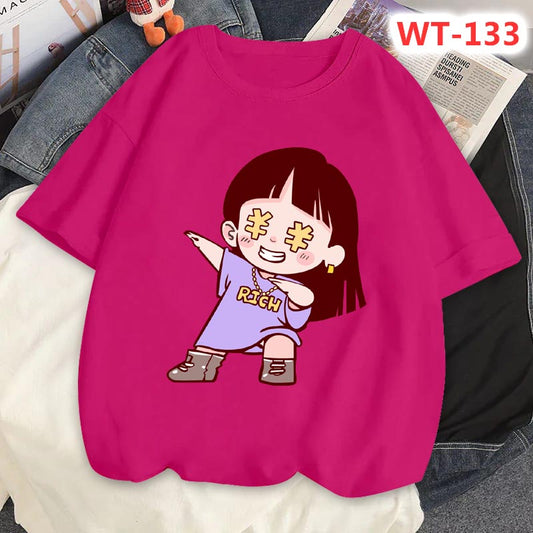 Drop Shoulder T-shirt For Women's Code-WT-133
