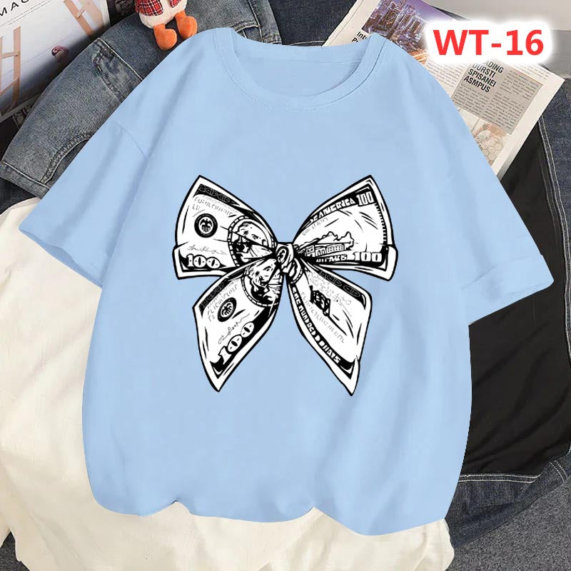 Drop Shoulder T-shirt For Women's Code-WT-24