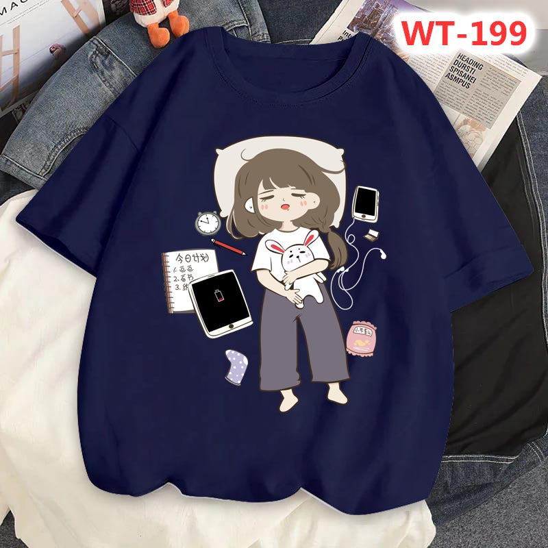 Drop Shoulder T-shirt For Women's Code-WT-196