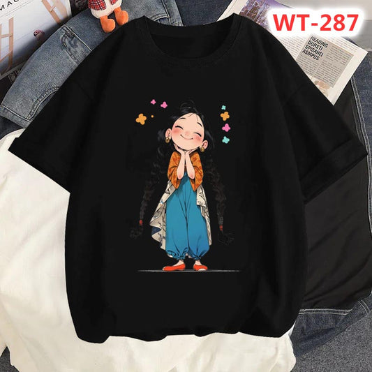 Drop Shoulder T-shirt For Women's Code-WT-287