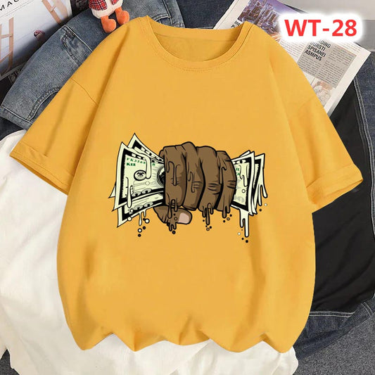 Drop Shoulder T-shirt For Women's Code-WT-28