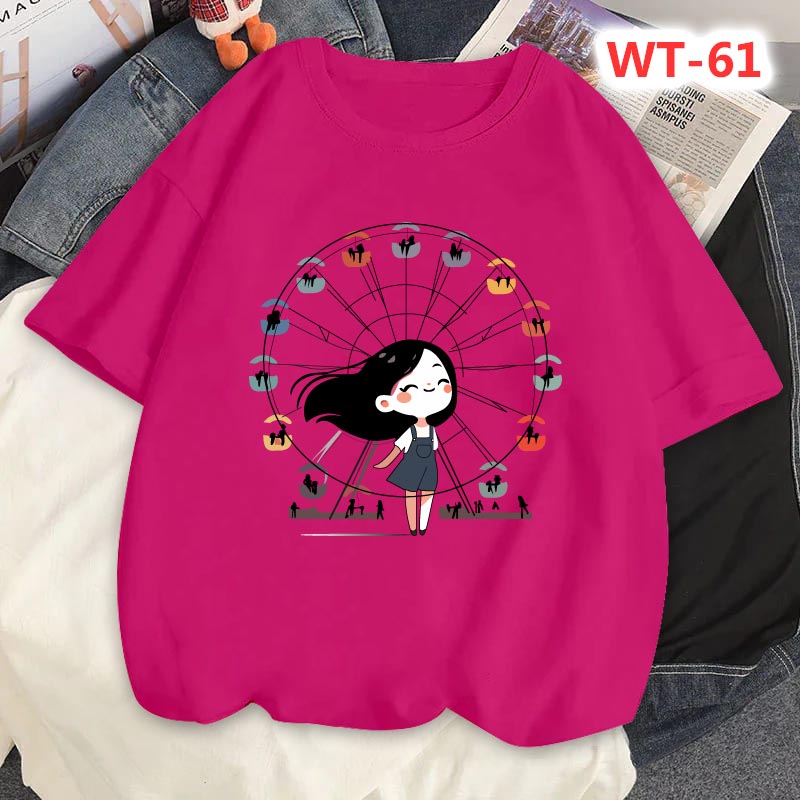 Drop Shoulder T-shirt For Women's Code-WT-65