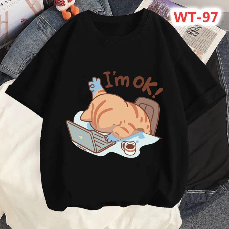 Drop Shoulder T-shirt For Women's Code-WT-97